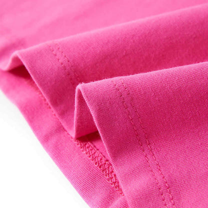 Kinder-T-Shirt mit Flügelärmeln Dunkelrosa 104