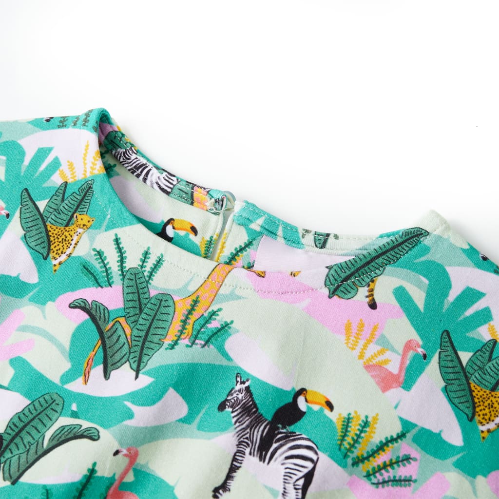 Kinderkleid Helles Minzgrün 104