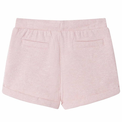 Kindershorts mit Kordelzug Hellrosa 116