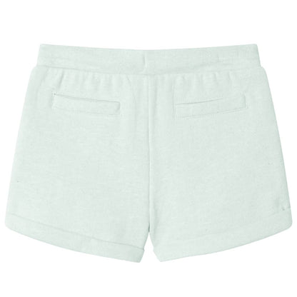 Kindershorts mit Kordelzug Helles Minzgrün 140
