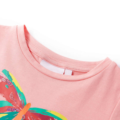 Kinder-T-Shirt Rosa 104