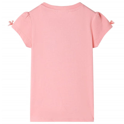 Kinder-T-Shirt Rosa 128