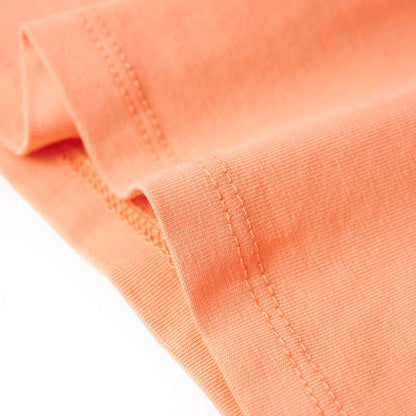 Kinder-T-Shirt Pfirsichfarbe 128
