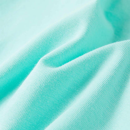 Kinder-T-Shirt Helles Minzgrün 92