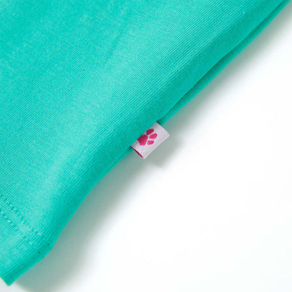 Kinder-T-Shirt Minzgrün 140