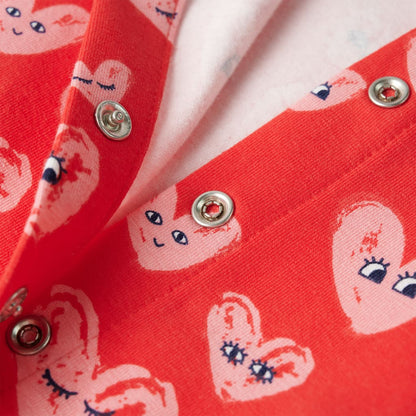 Kinder-Spielanzug Rot 104