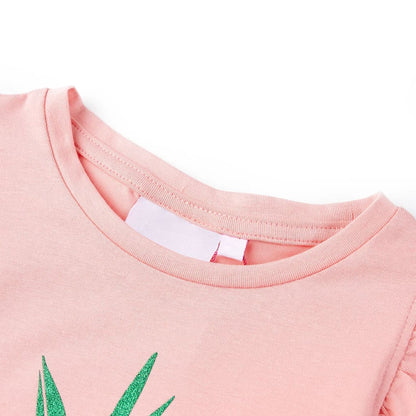 Kinder-T-Shirt Rosa 116
