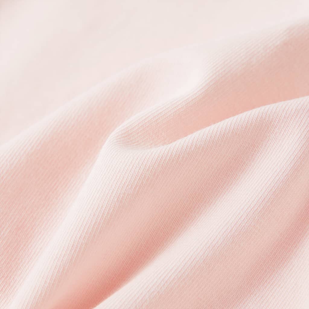 Kinder-T-Shirt Zartrosa 116