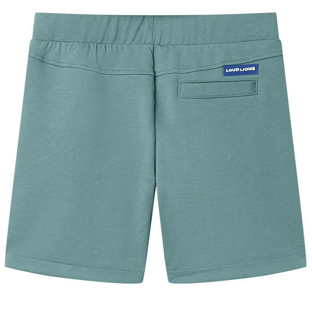 Kindershorts mit Kordelzug Petrolblau 140