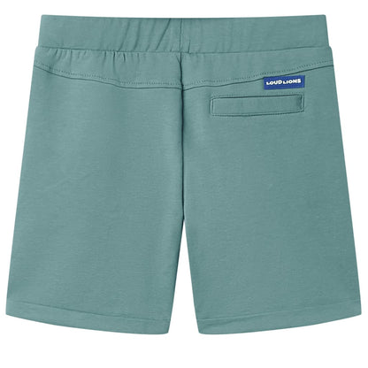 Kindershorts mit Kordelzug Petrolblau 140