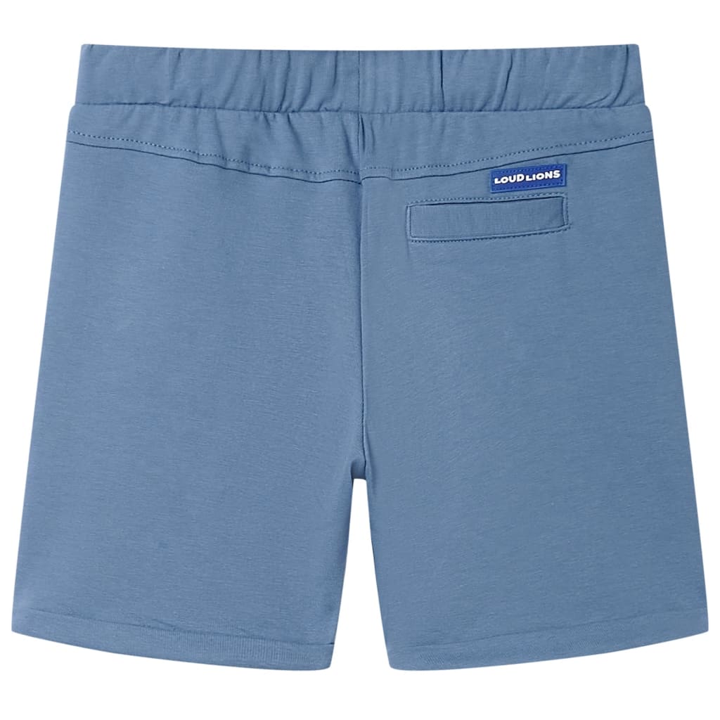 Kindershorts mit Kordelzug Dunkelblau 140