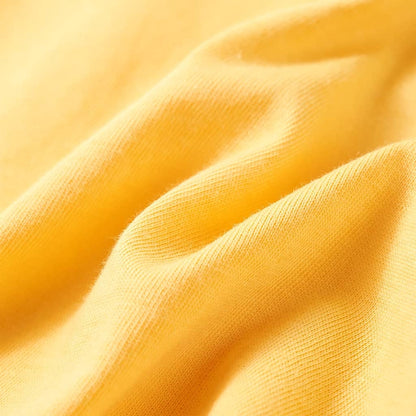 Kinder-T-Shirt Helles Ocker 116