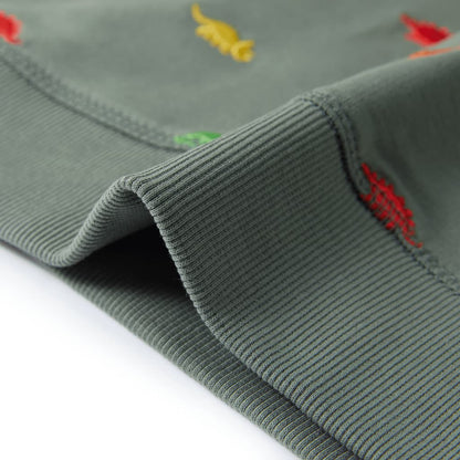 Kinder-Sweatshirt Khaki 128