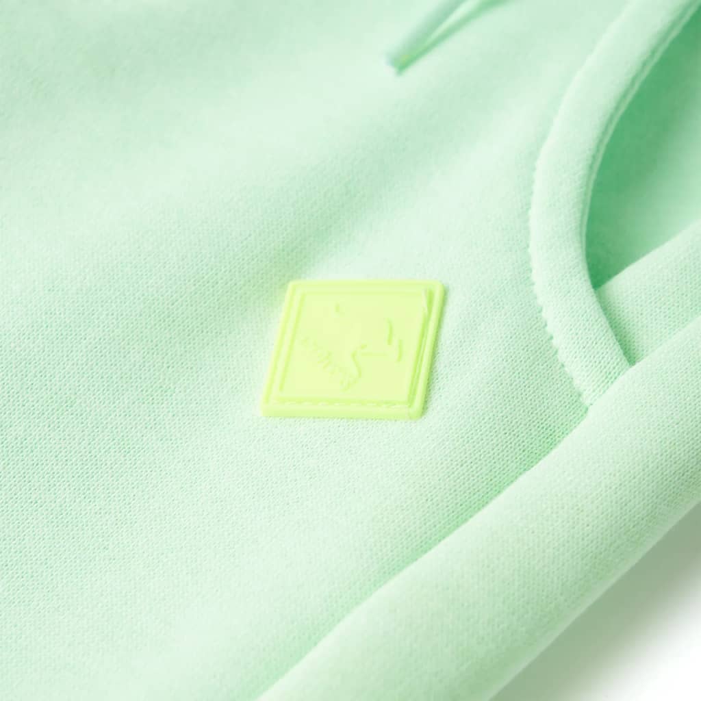 Kinder-Trainingshose Knallgrün 116