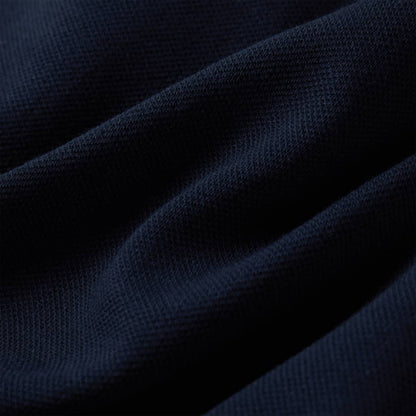 Kinder-Sweatshirt mit Reißverschluss Marineblau 116