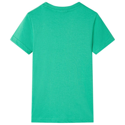 Kinder-T-Shirt Grün 104