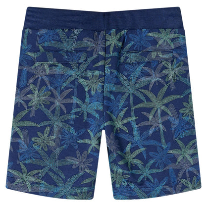 Kindershorts mit Kordelzug Marineblau 128