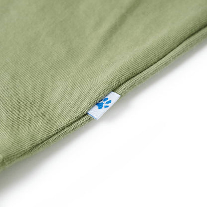 Kinder-T-Shirt Helles Khaki 116