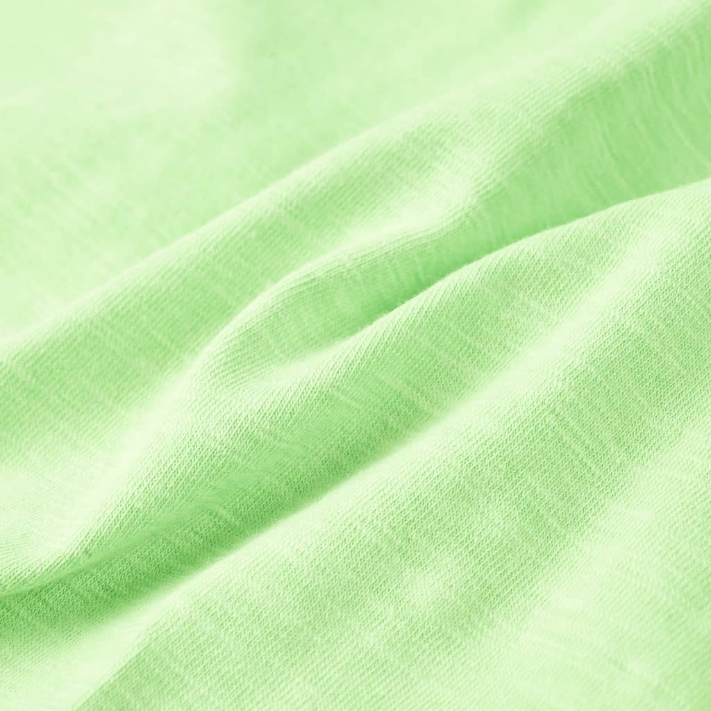 Kinder-T-Shirt Neongrün 128