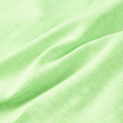Kinder-T-Shirt Neongrün 128