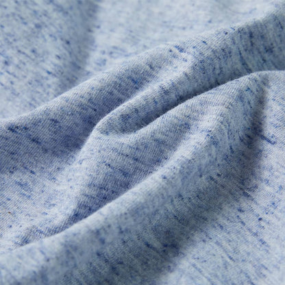 Kinder-Tanktop Blau Melange 116