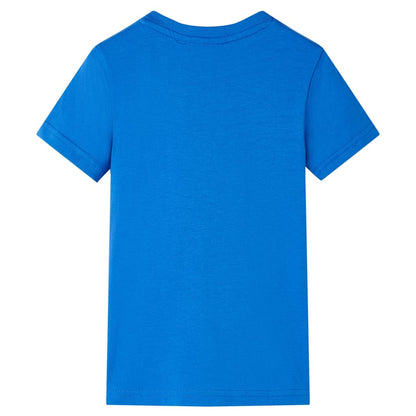Kinder-T-Shirt Blau 140