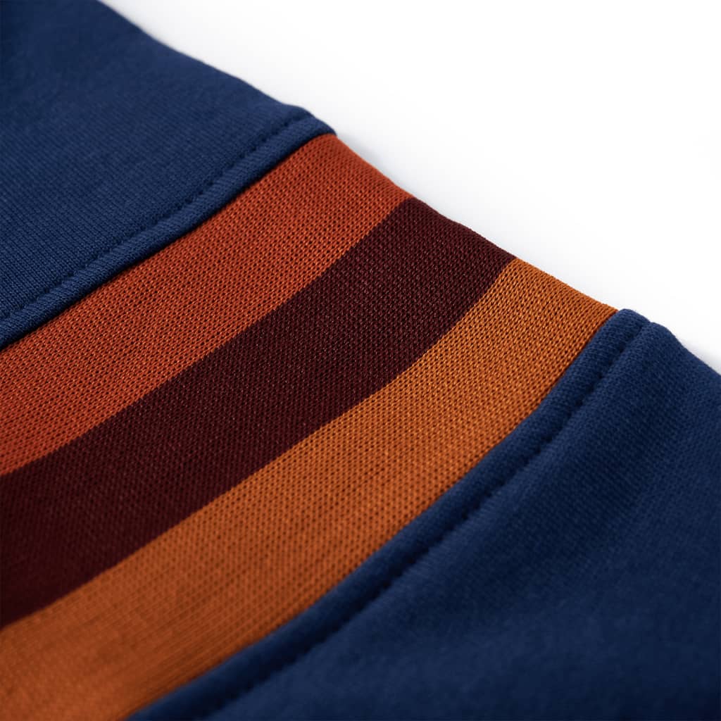 Kinder-Kapuzenpullover Marineblau 116