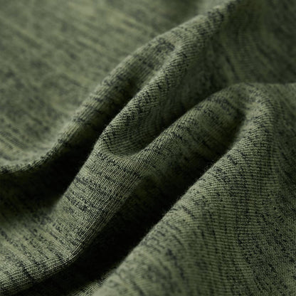 Kinder-Langarmshirt Khaki Melange 140