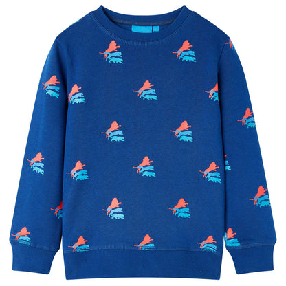 Kinder-Sweatshirt Dunkelblau 140