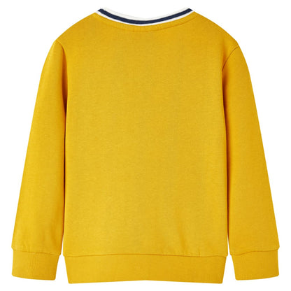 Kinder-Sweatshirt Ocker 116