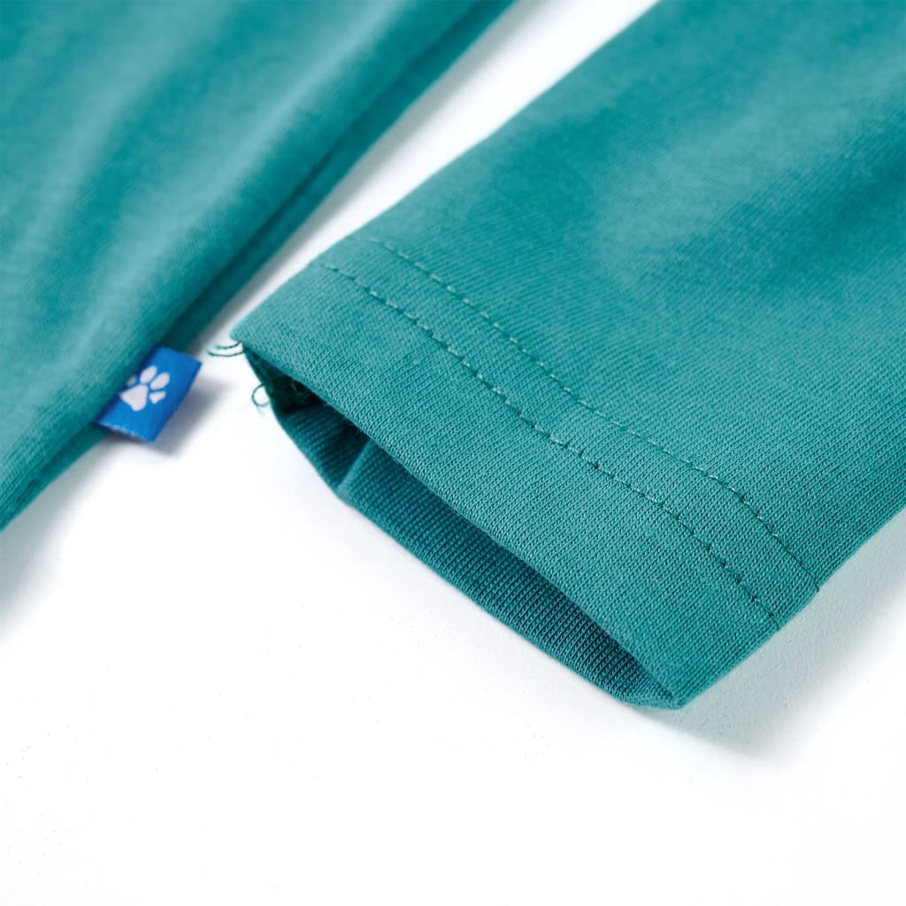 Kinder-Langarmshirt Dunkelblau 116