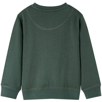 Kinder-Sweatshirt Dunkelgrün 104