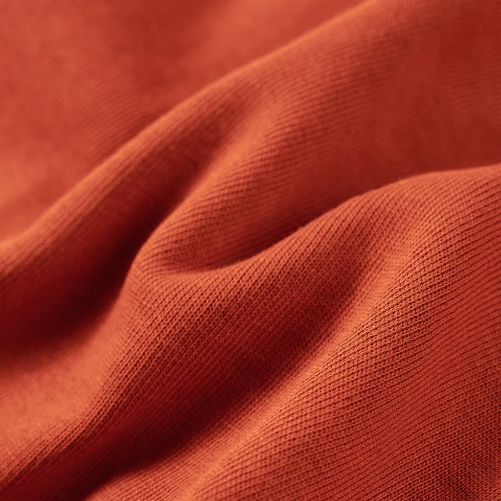 Kinder-Sweatshirt Rostbraun 128