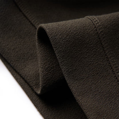 Kinder-Sweatshirt Dunkles Khaki und Kamelbraun 140