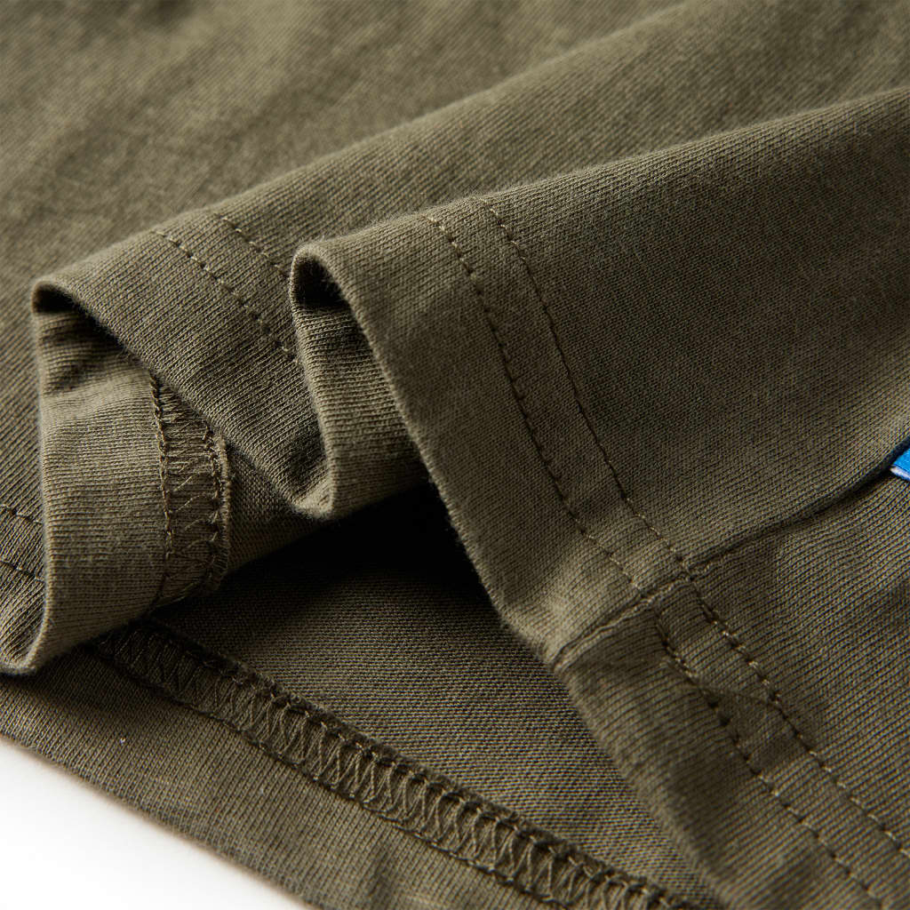 Kinder-Langarmshirt Khaki 116