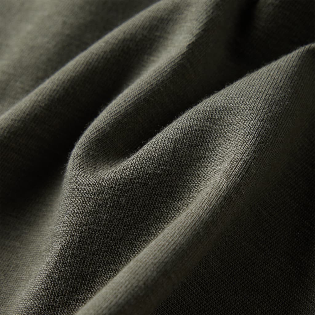 Kinder-Langarmshirt Khaki 140