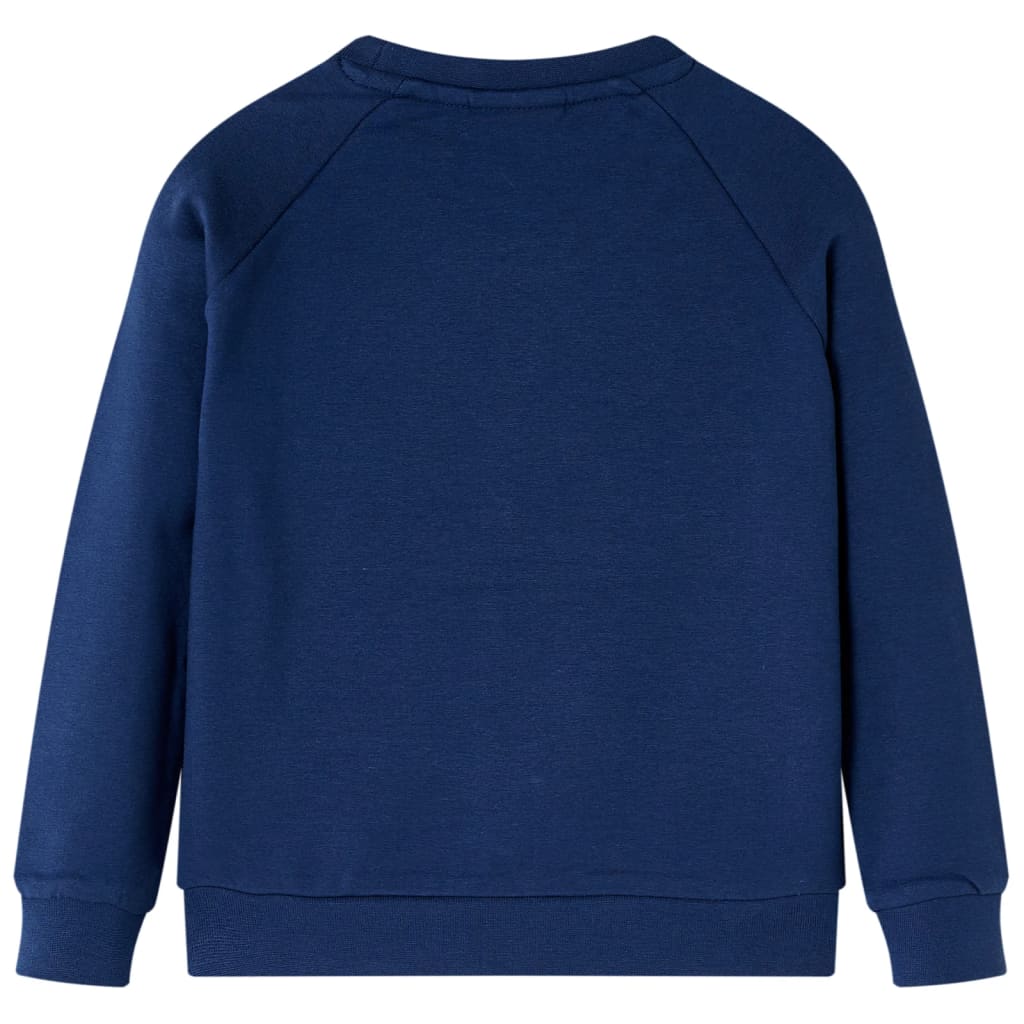 Kinder-Sweatshirt Marineblau 104
