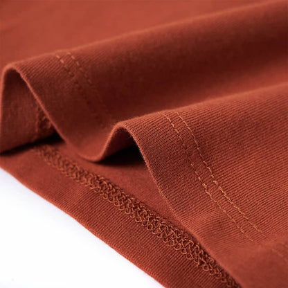 Kinder-Langarmshirt Cognac 116