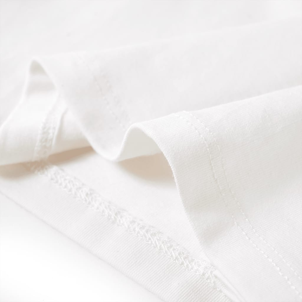 Kinder-Langarmshirt Ecru 128