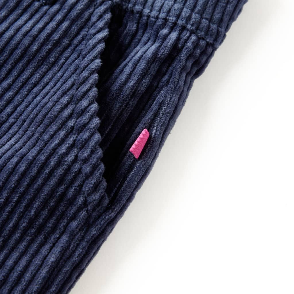 Kinderhose Cord Marineblau 116