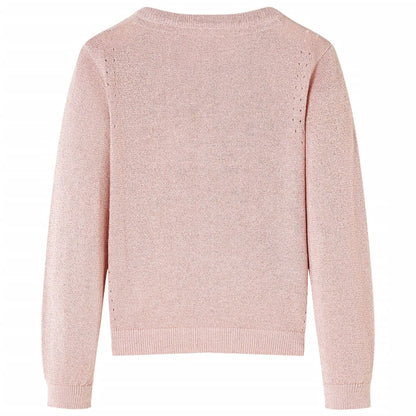 Kinder-Strickjacke Zartrosa 116