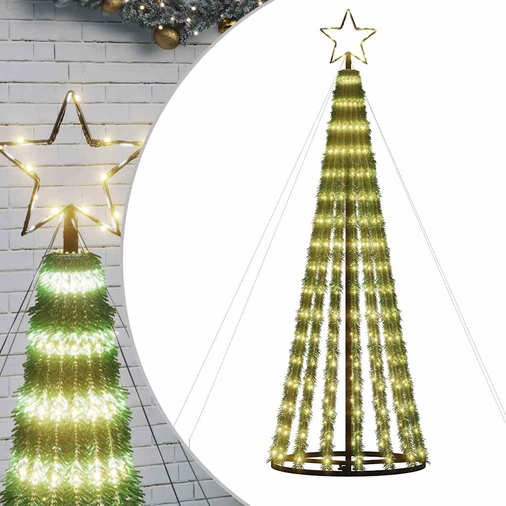 LED Weihnachtsbaum 275 LEDs Warmweiß 180 cm