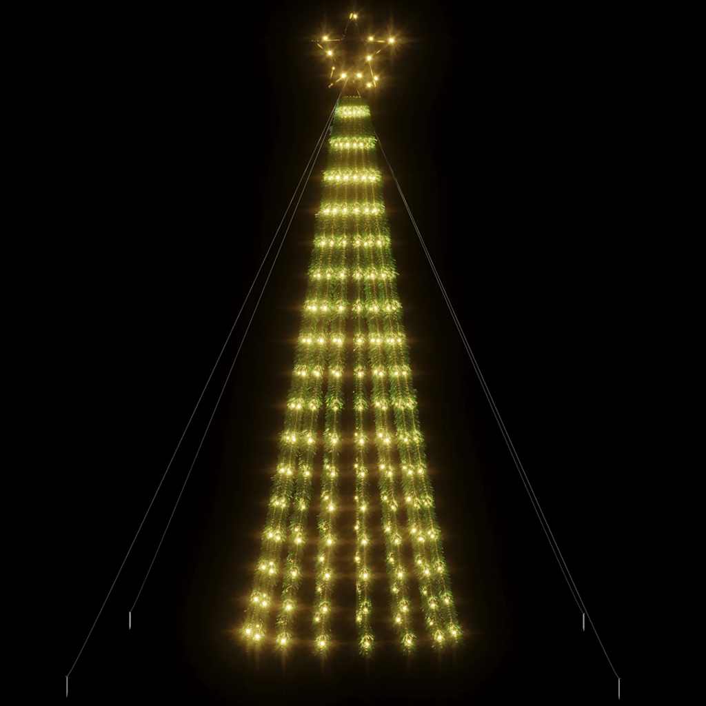 LED Weihnachtsbaum 275 LEDs Warmweiß 180 cm