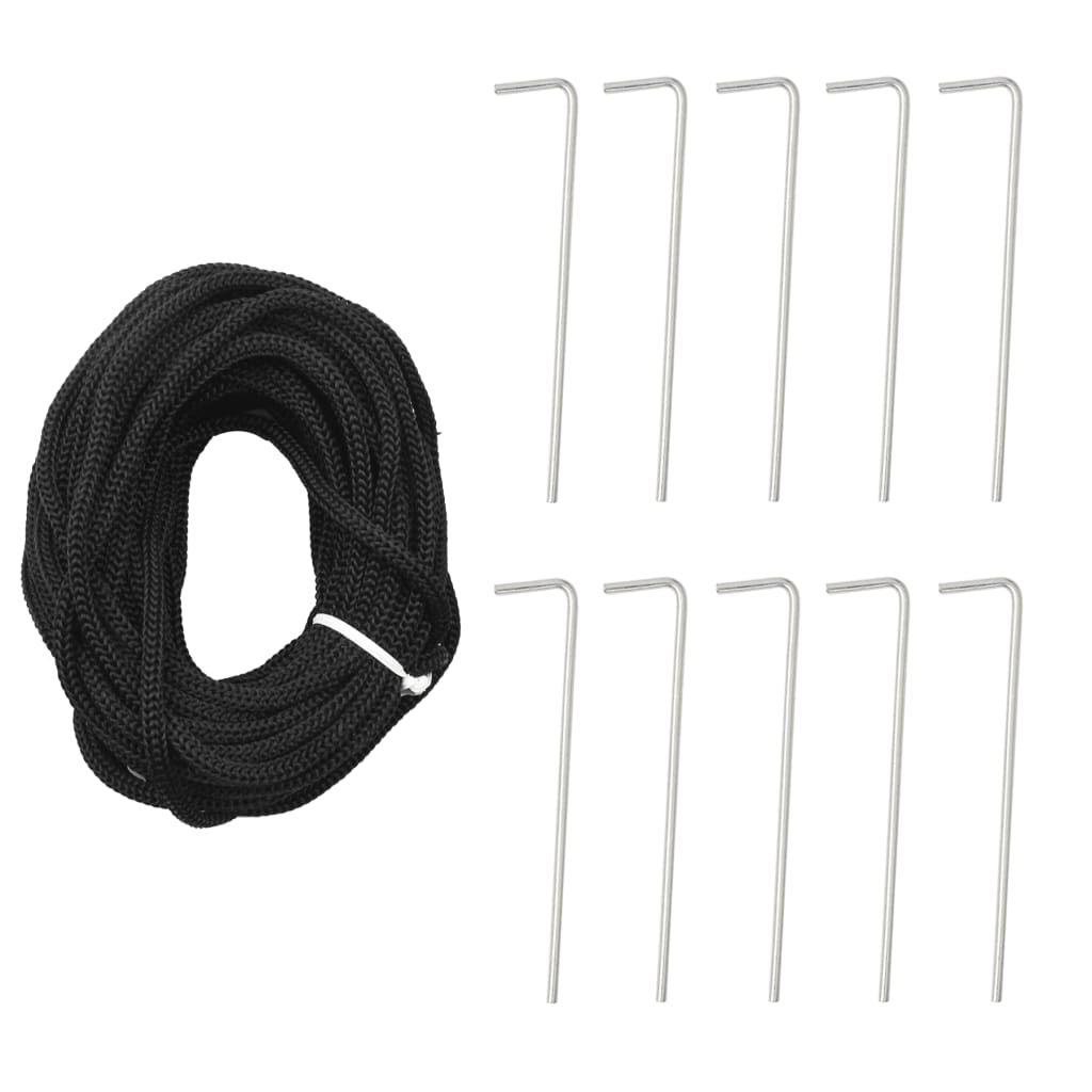 LED-Weihnachtsbaum mit Erdspießen 570 LEDs Blau 300 cm