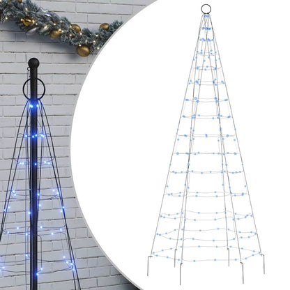 LED-Weihnachtsbaum 200 LEDs Blau 180 cm