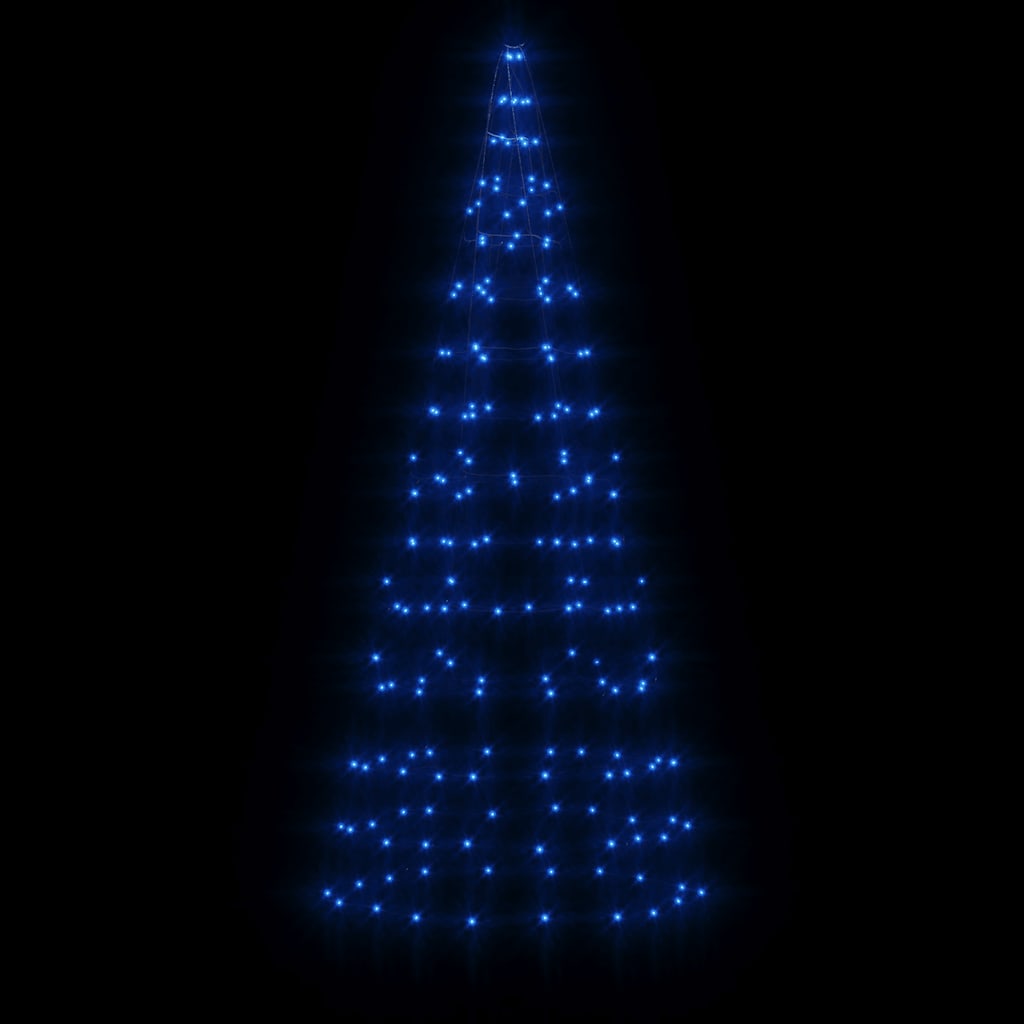 LED-Weihnachtsbaum 200 LEDs Blau 180 cm
