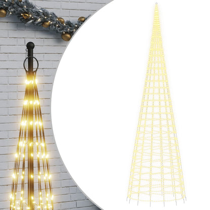 LED-Weihnachtsbaum 3000 LEDs Warmweiß 800 cm
