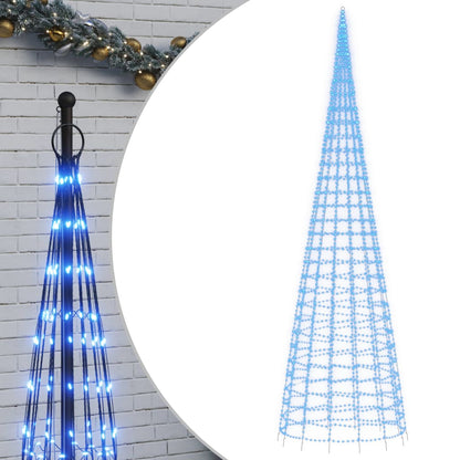 LED-Weihnachtsbaum 3000 LEDs Blau 800 cm