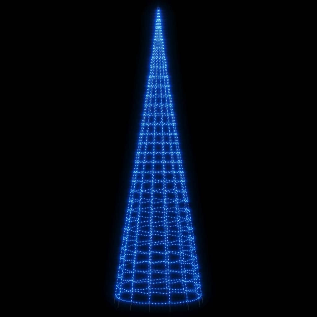 LED-Weihnachtsbaum 3000 LEDs Blau 800 cm