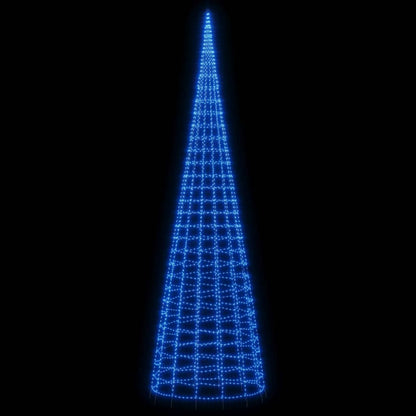 LED-Weihnachtsbaum 3000 LEDs Blau 800 cm